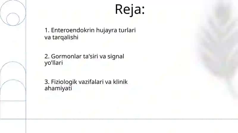 Ichak endokrin hujayralari 2