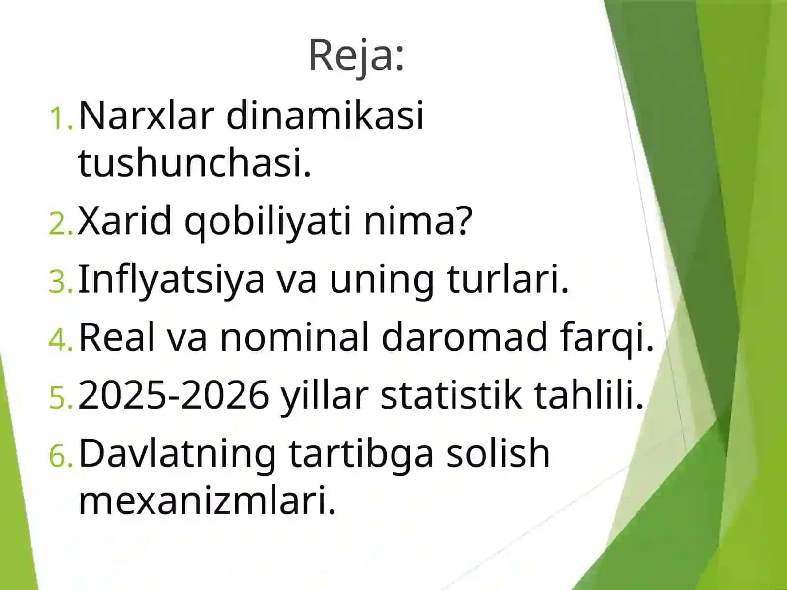 Iqtisodiyyotda ma’lumotlar tahlili 2