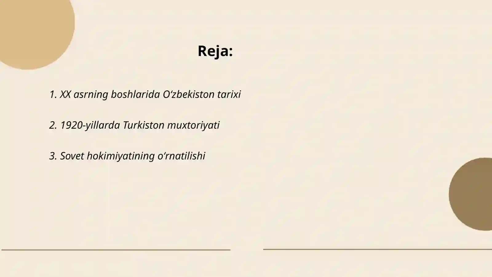 XX asrning 20-30-yillarida tarix fani 2