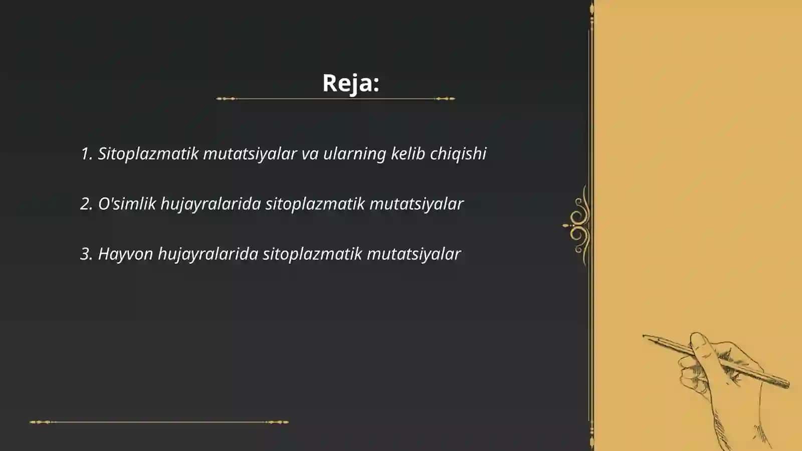 Sitoplazmatik Mutatsiyalar 2