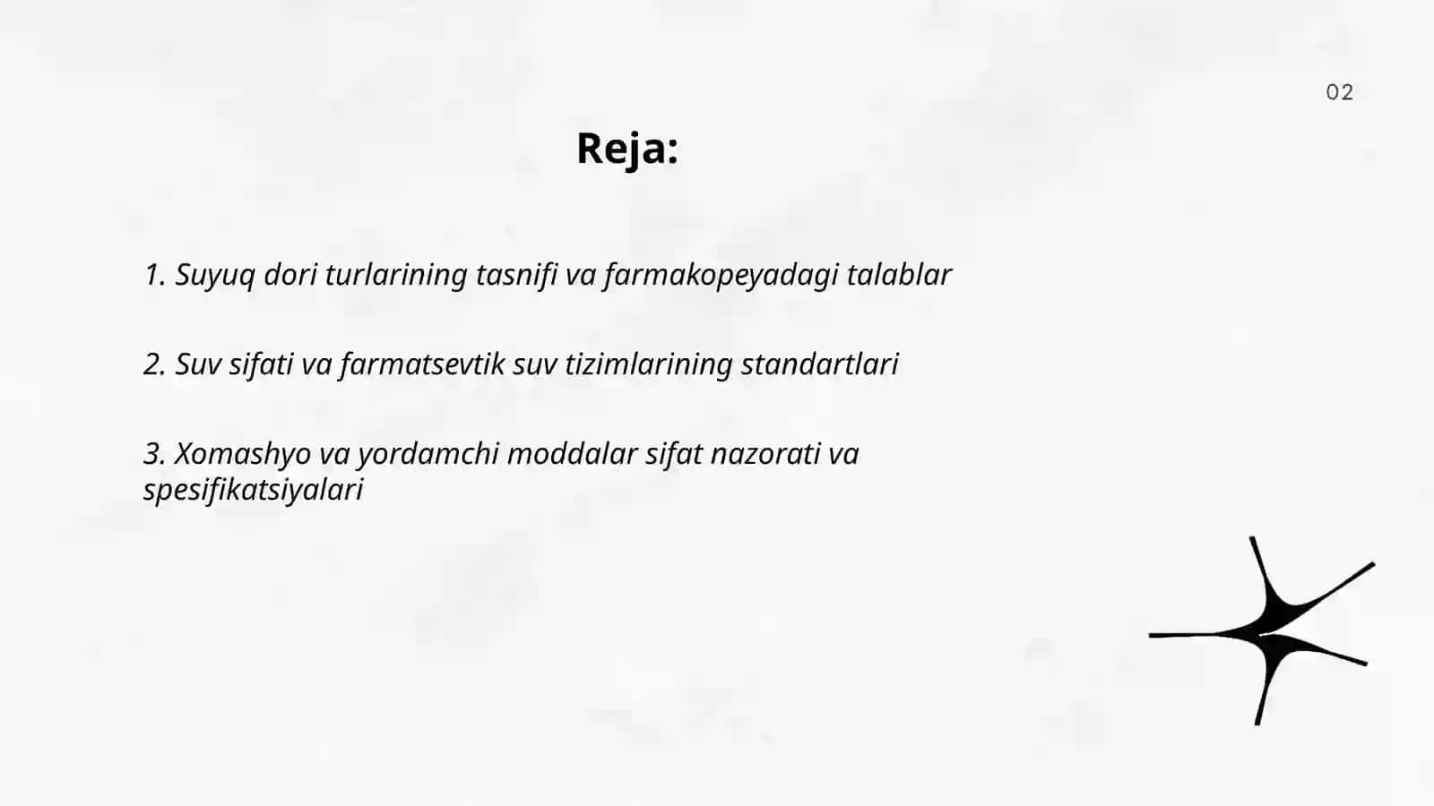 Suyuq dori turlari standartlashtirish va sifatini nazorat qilish 2