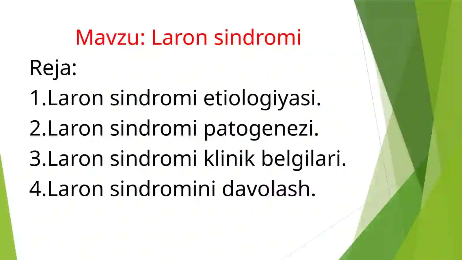 Laronsindromi 2