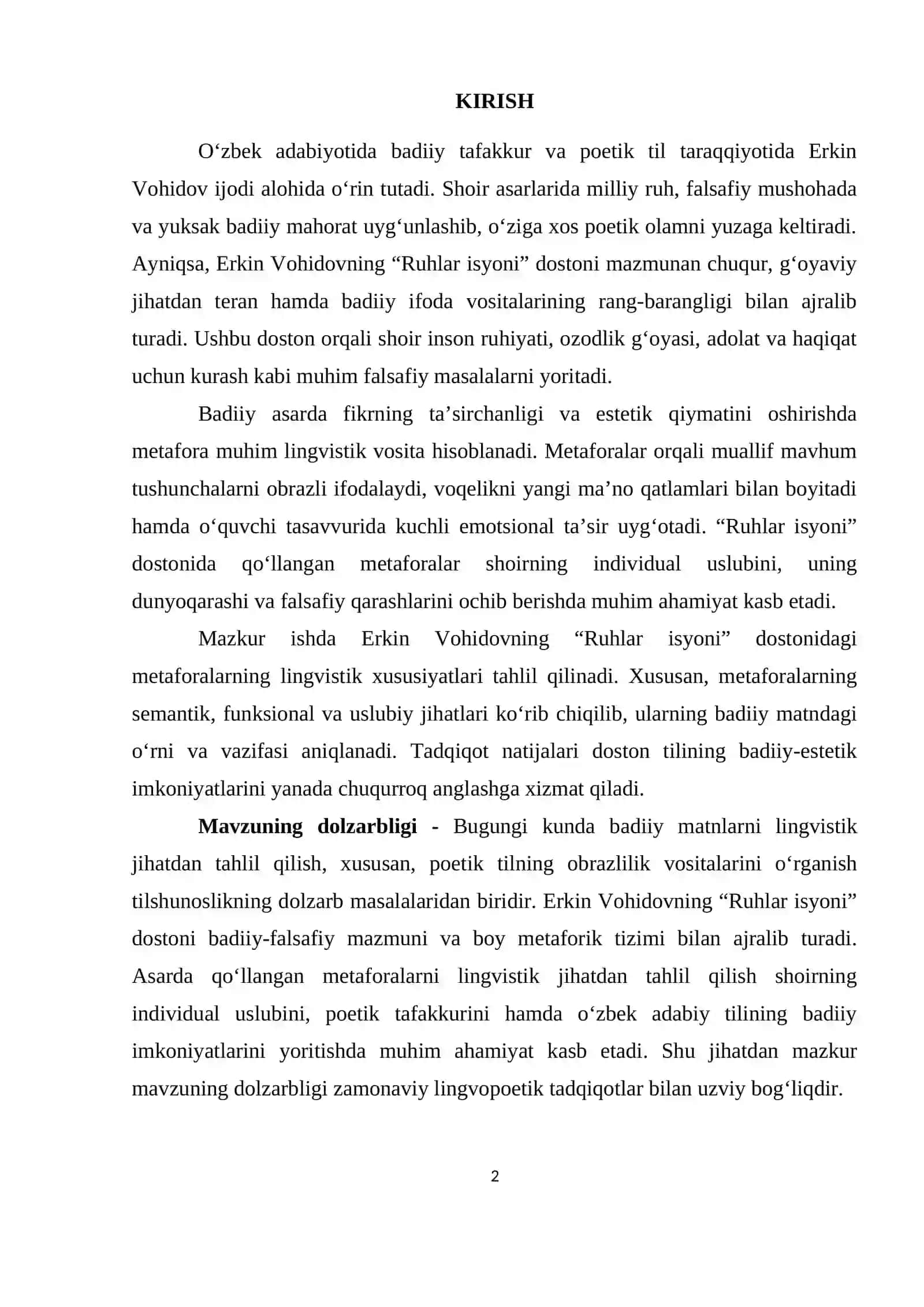 “Ruhlar isyoni” dostonidagi metaforalarning lingvistik tahlili 2