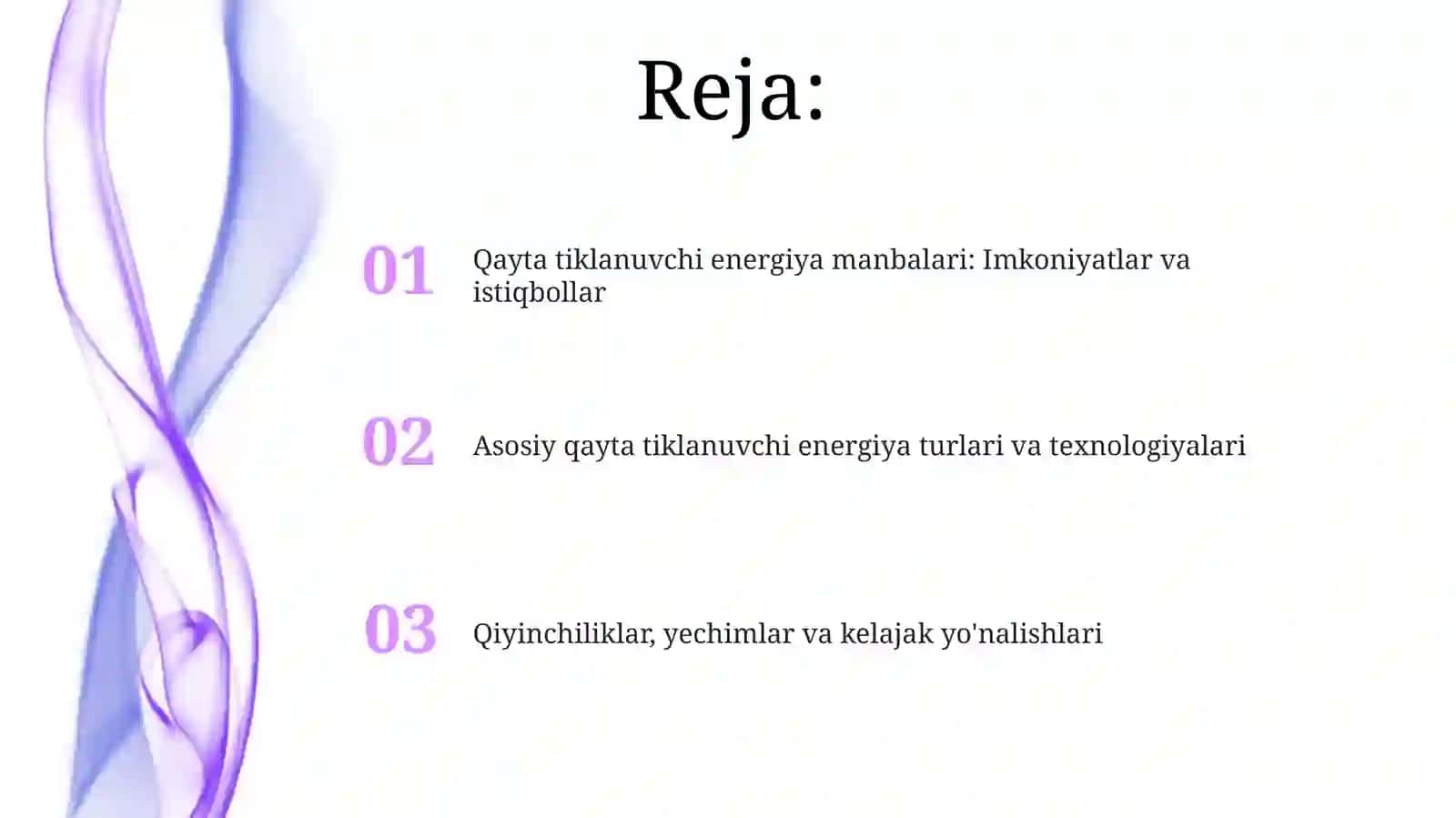 Qayta tiklanuvchi energiya manbalari: Imkoniyatlar va istiqbollar 2