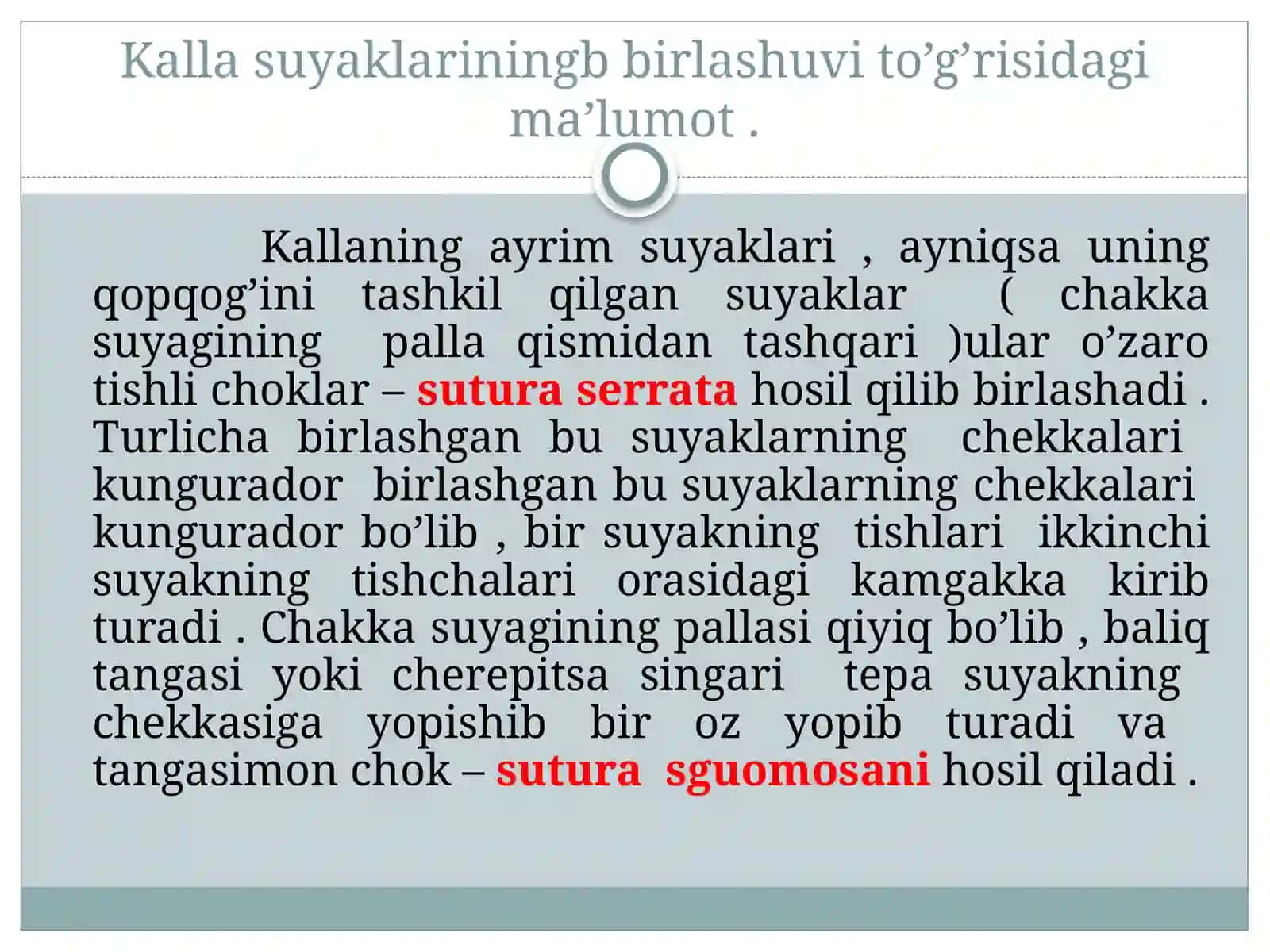 Kalla suyaklarining birikishi va birlashuvi 2