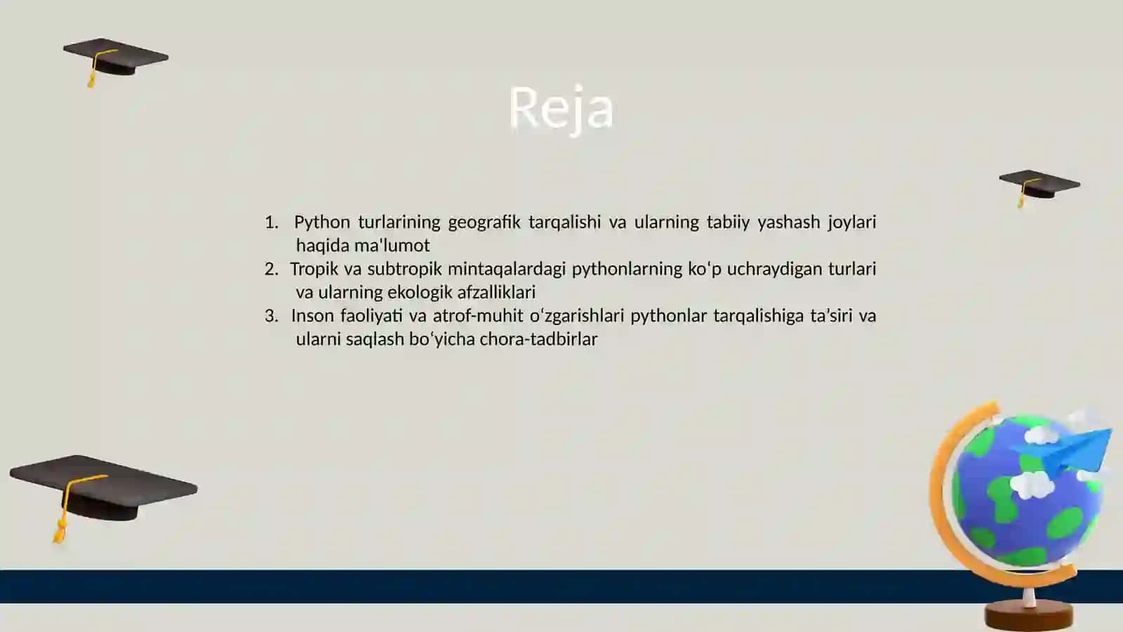 Pythonlar qayerda eng ko'p tarqalgan 2