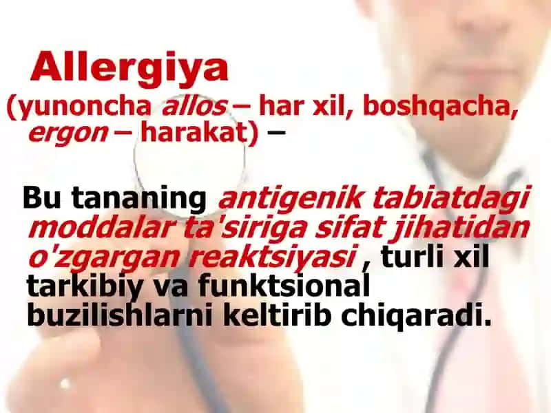 Pollinozlar tasnifi , klinikasi xususiyatlari 2