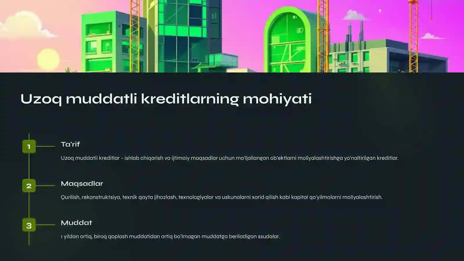 Investitsiya faoliyatini kreditlash 2