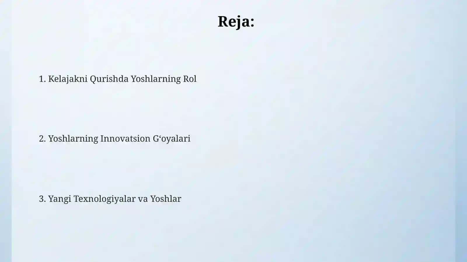 Yoshlar innovatsion gʻoyalar tashabbuskori 2