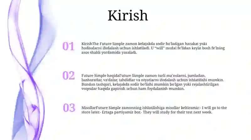 Future Simple 2