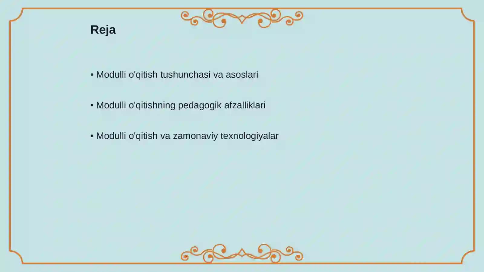 Модулли укитишнинг мохияти 2