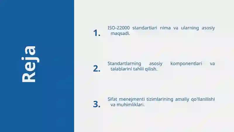 ISO-22000 Standartlari 2