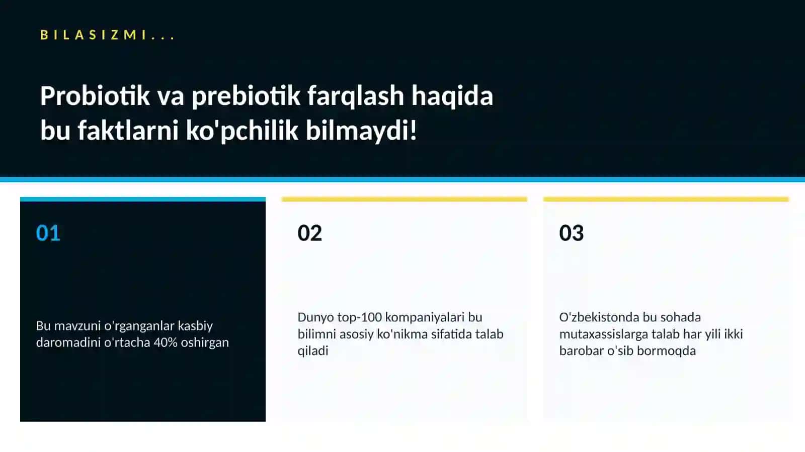 Probiotik va prebiotik farqlash 2