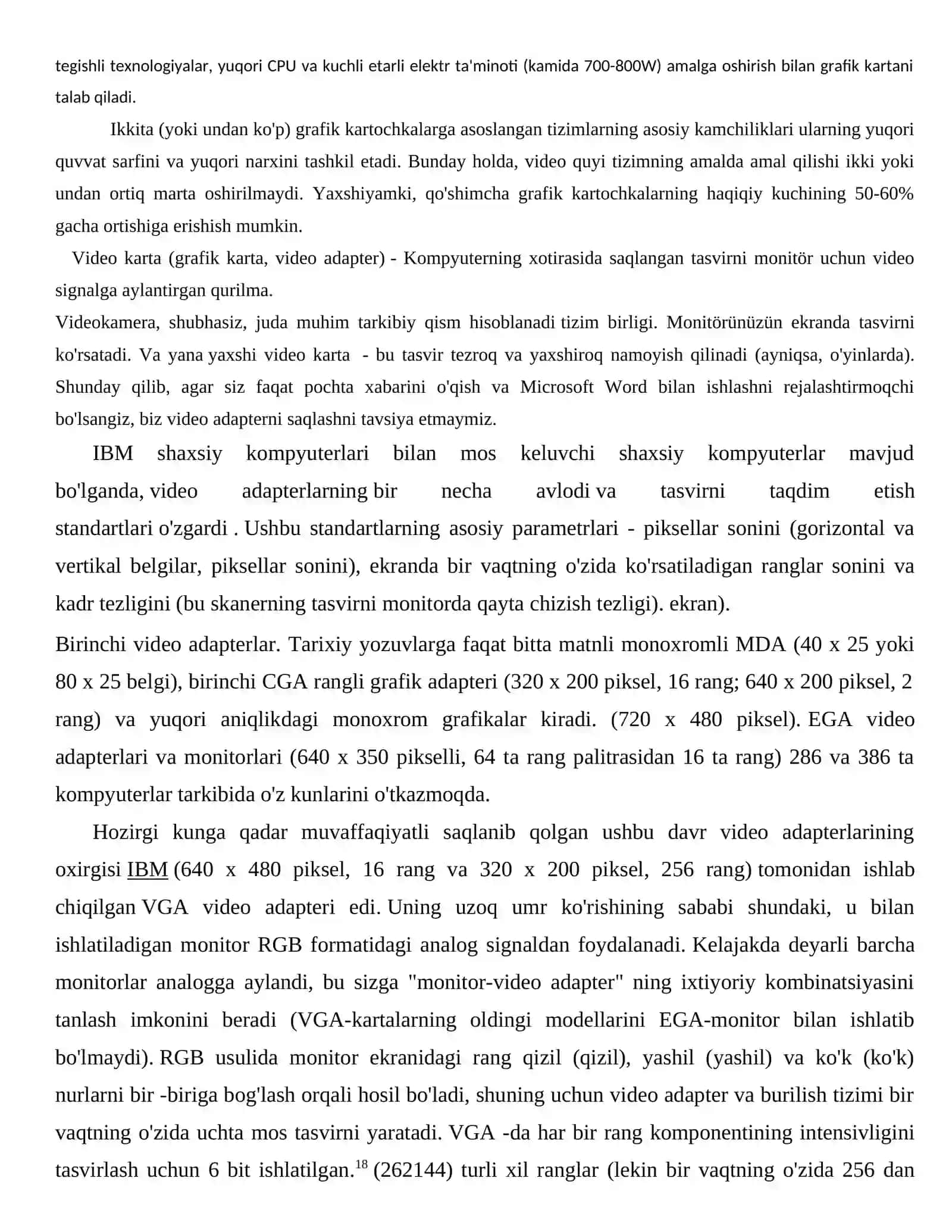 Videoadapter (Video karta) 2