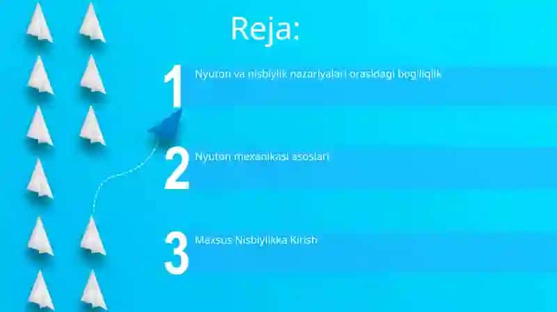 Mexanik Harakat va uning Nisbiyligi 2