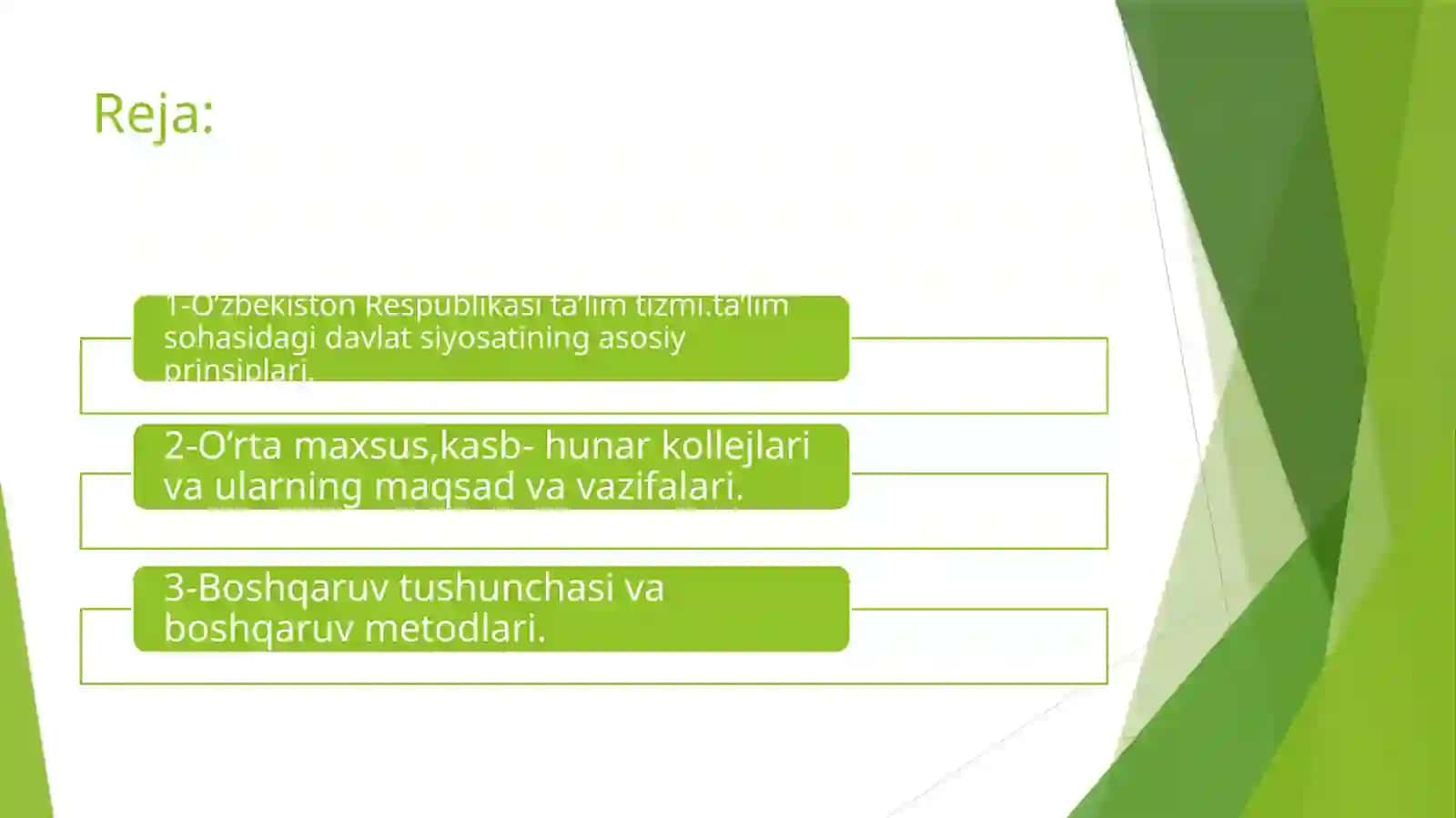 Ta’lim muassasi menejmenti.xalqaro baholash dasturlari 2