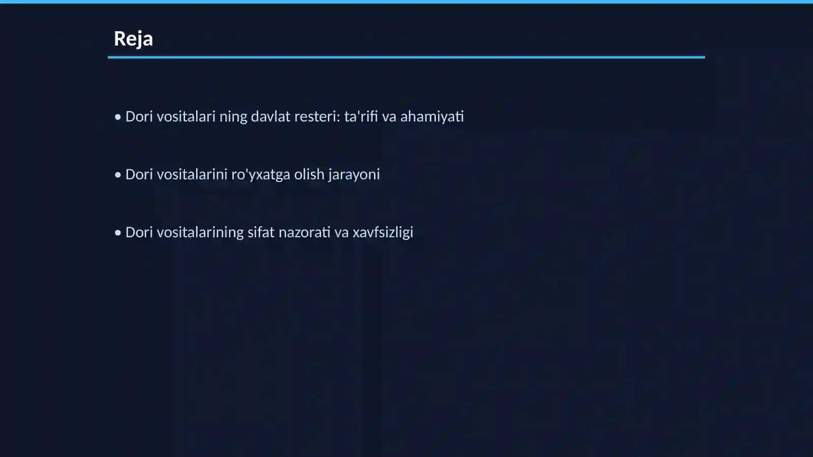 Dori vositalari ning davlat resteri 2
