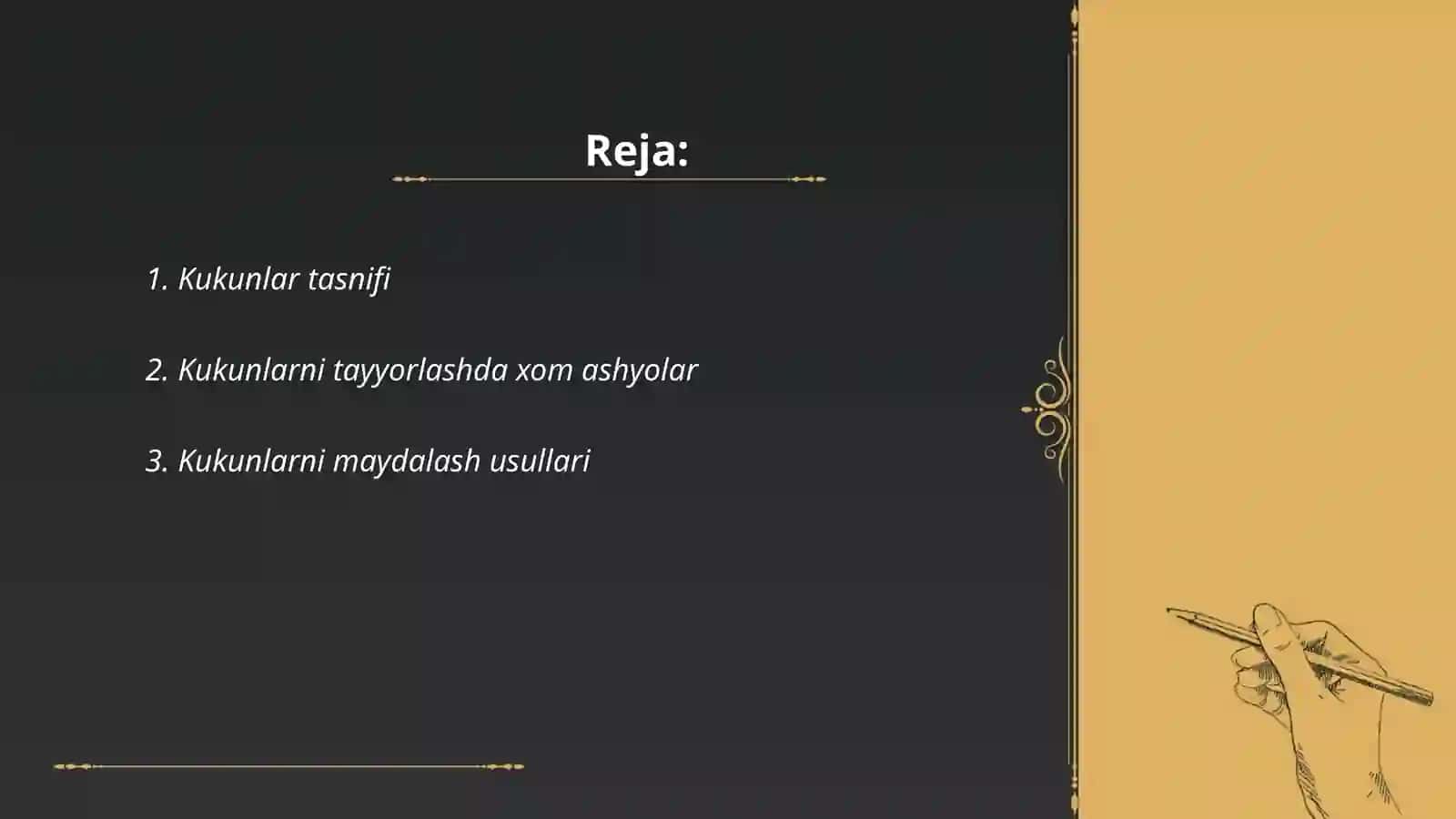 Kukunlar Va ularni tayorlash texnalogyasi 2