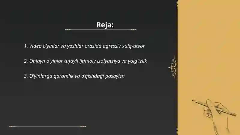 O'yinlarning yoshlar tarbiyasiga salbiy ta'siri 2
