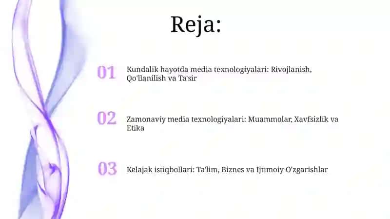 Kundalik hayotda media texnologiyalari 2