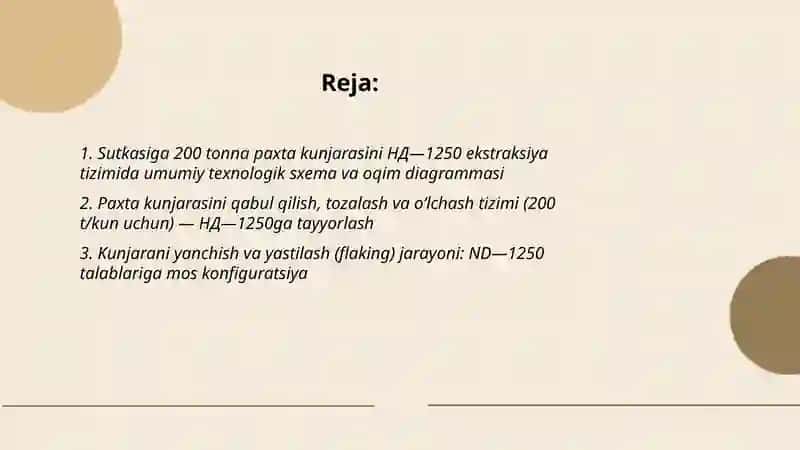 НД—1250 ekstraksiya tizimi 2