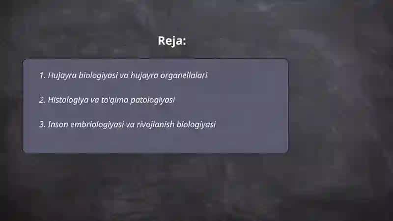Tibbiy Biologiya 2