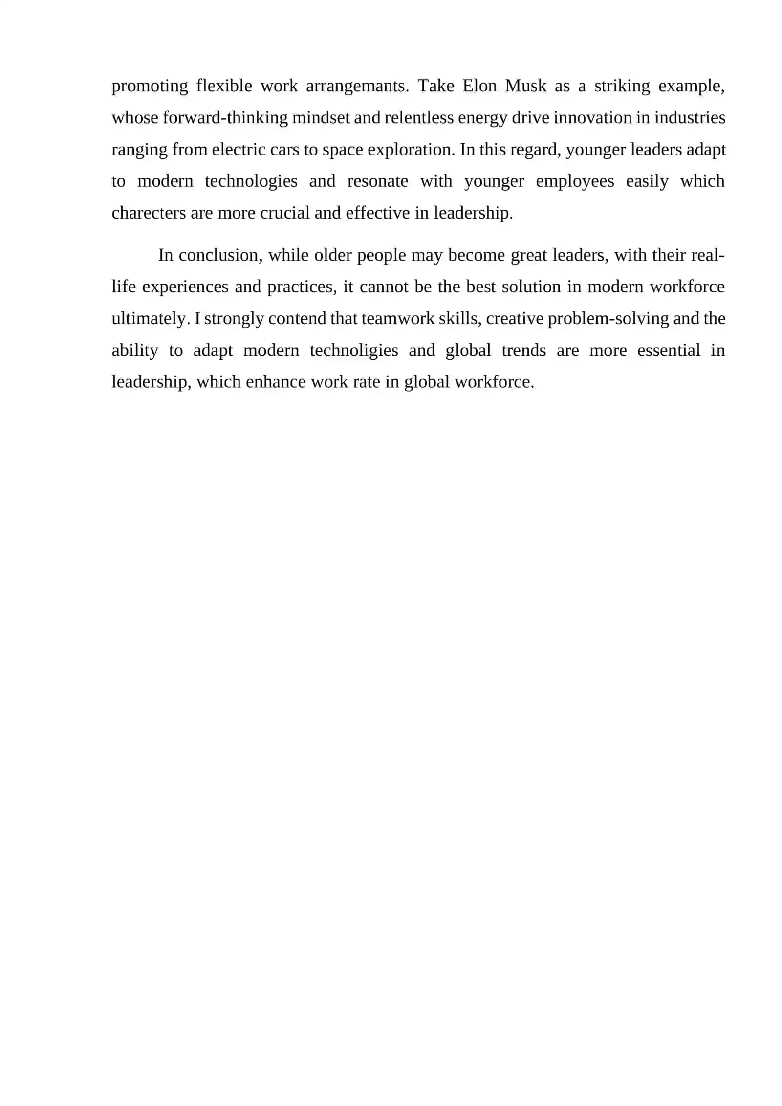 Experience of Senior Leaders in Organizations 2