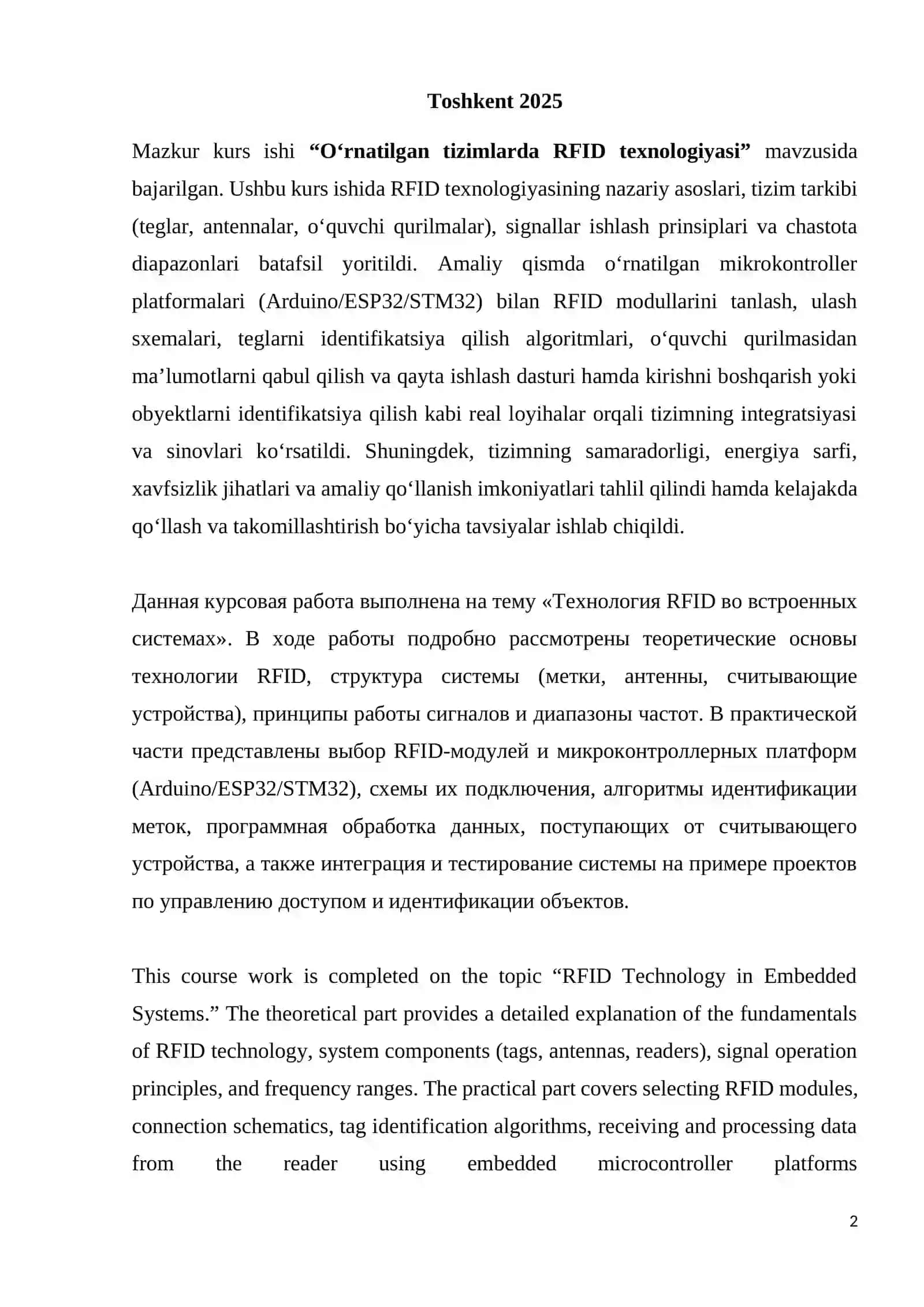 Bajardi: Kamoliddinov Bilolliddin 2