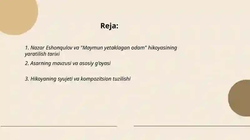 "Maymun yetaklagan odam" hikoyasi 2