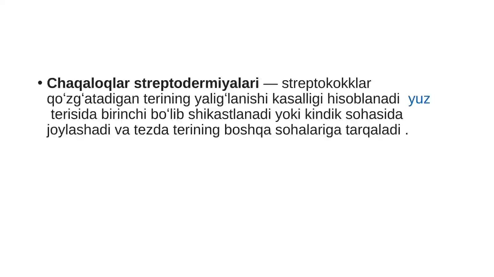 Chaqaloqlik davri kasalliklari 2