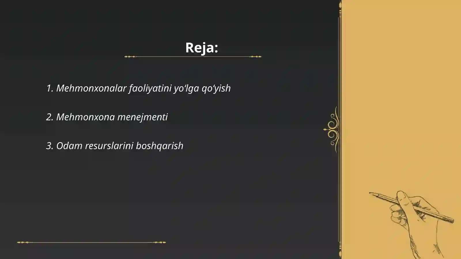 Mehmonhonaning tashkiliy tuzilmasi 2