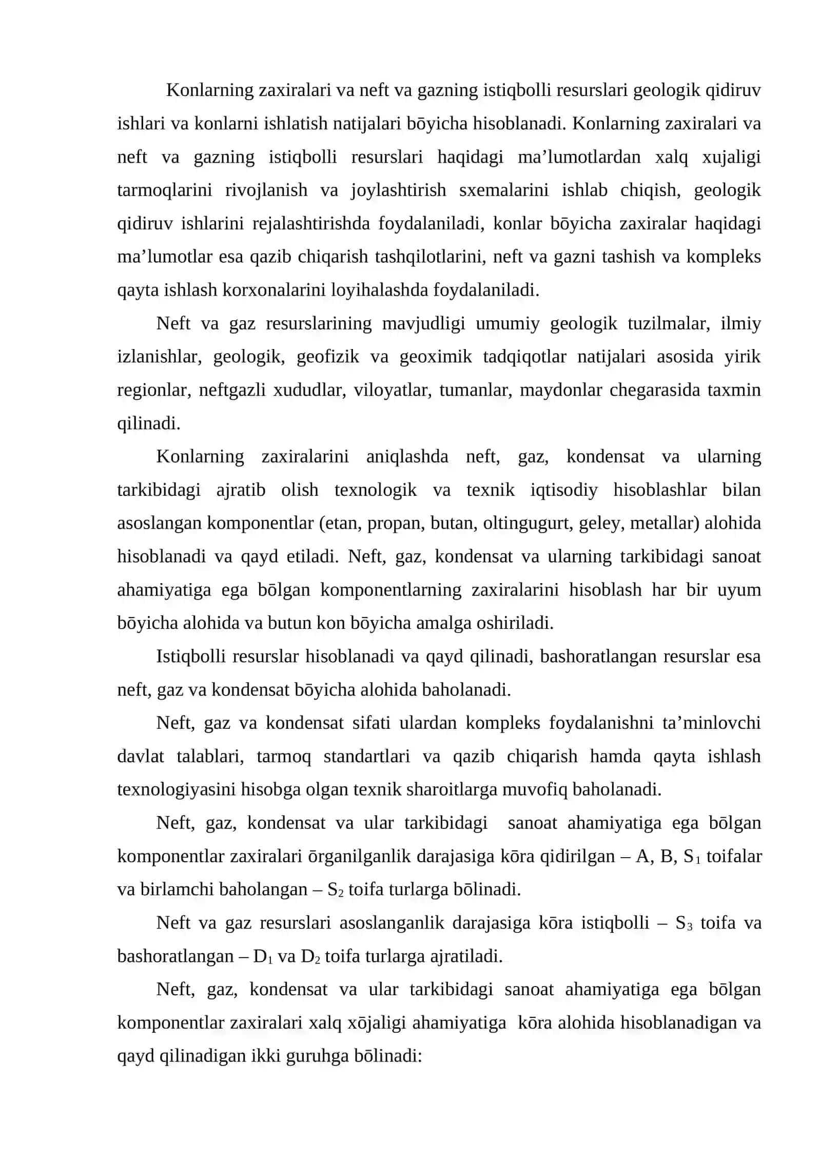 Zaxirani hisoblash parametrlari va aniqlash usullari 2