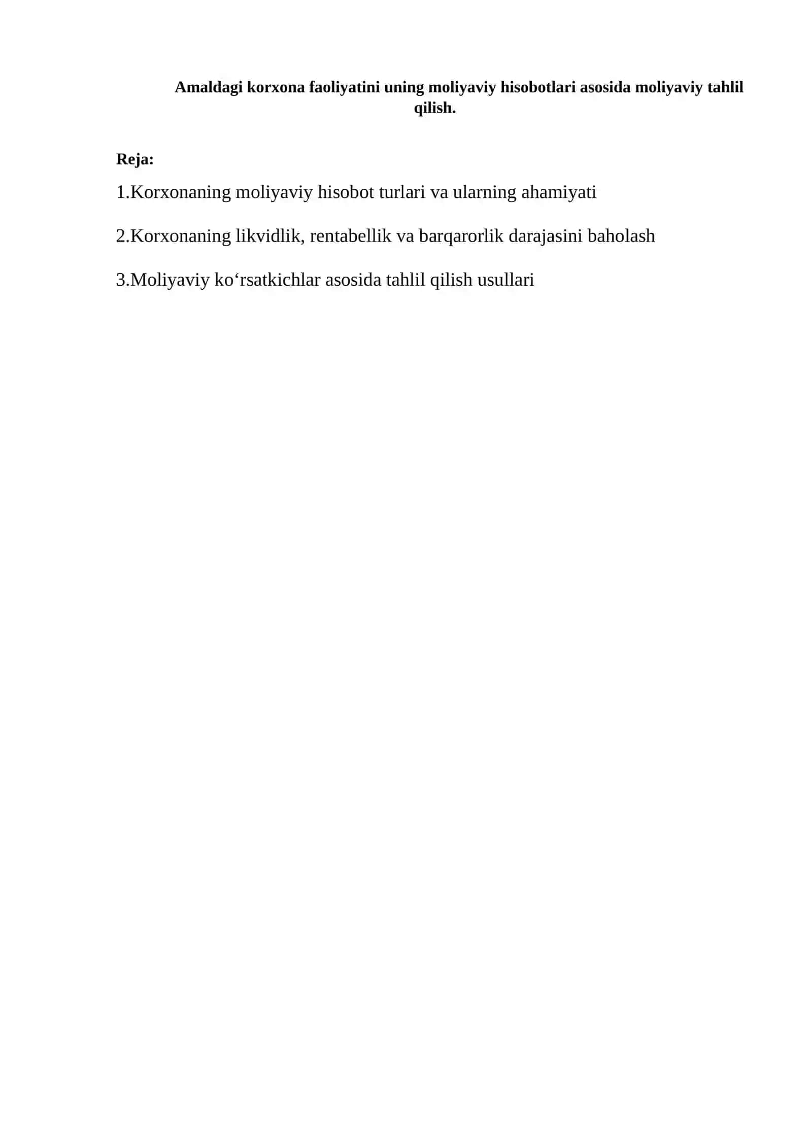 ANTIINQIROZIY MOLIYAVIY BOSHQARUV 2