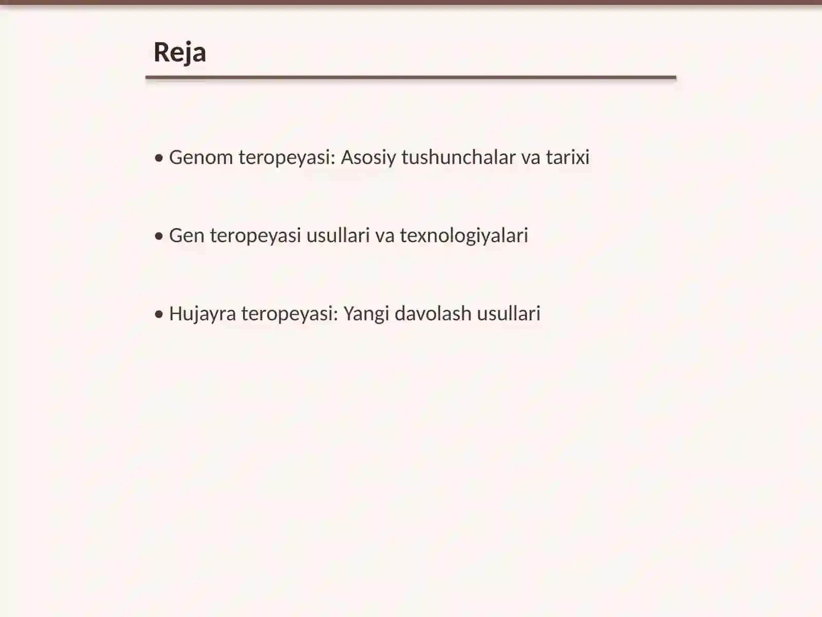 Gen va hujayra teropeyasi 2