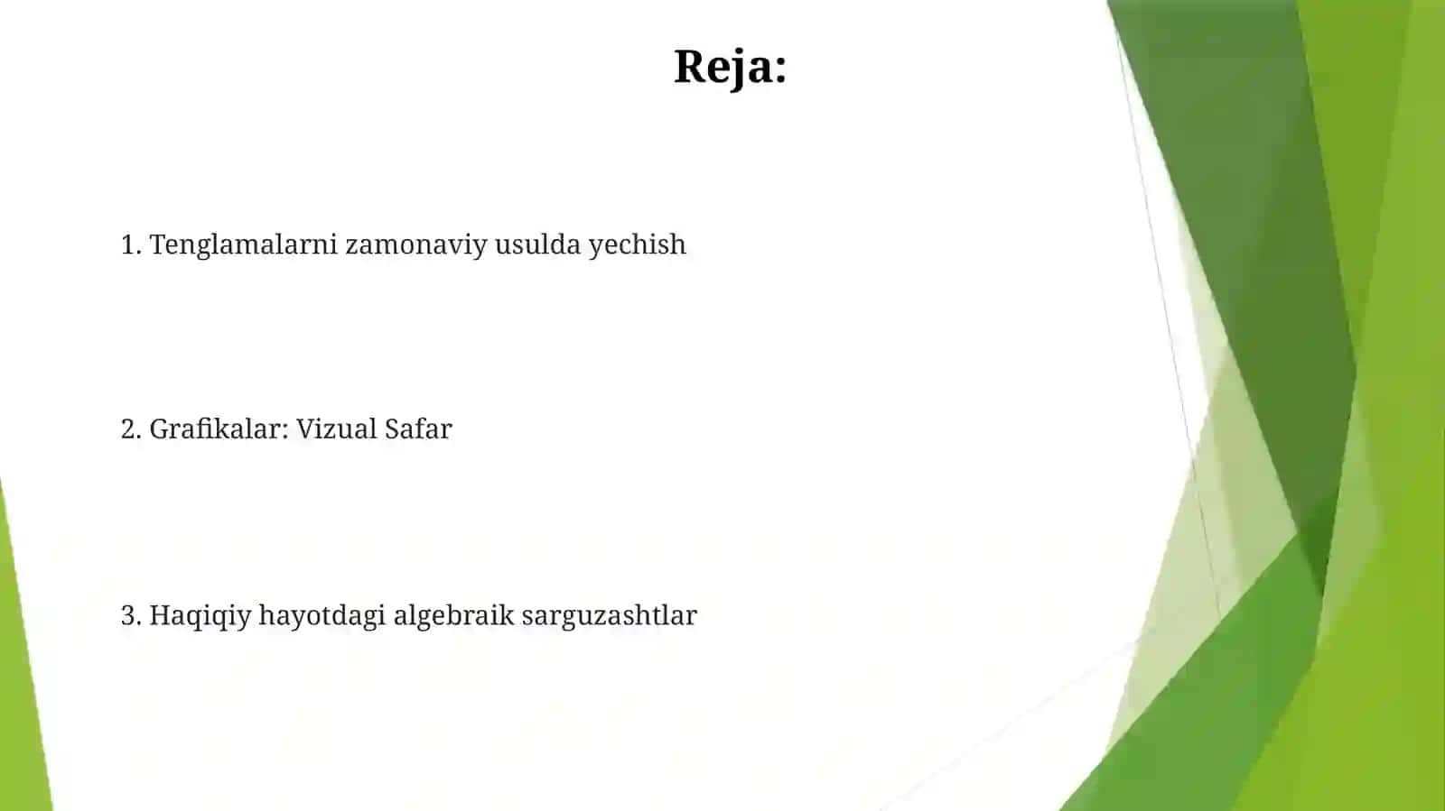 Algebrafani 2