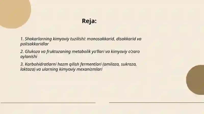 Shakarsiz parhezning kimyoviy asoslari 2