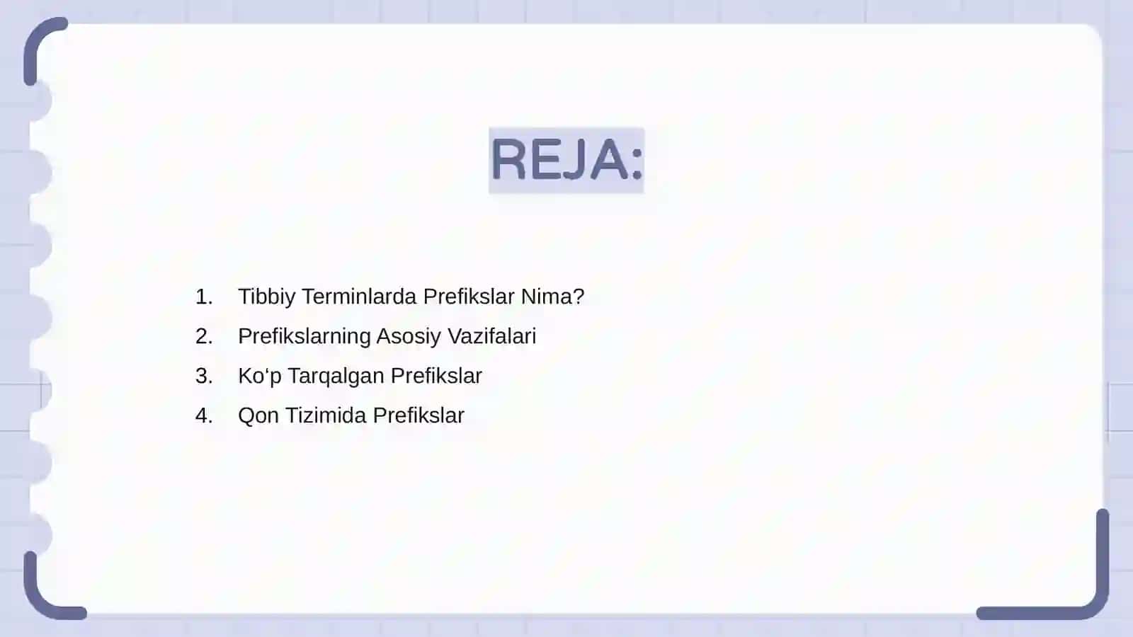 Tibbiy Terminlarda Prefikslar 2