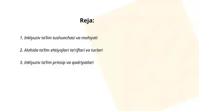 Inklyuziv taʼlim konsepsiyasi 2