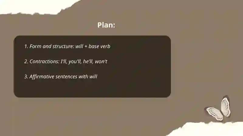 Future Simple tense 2