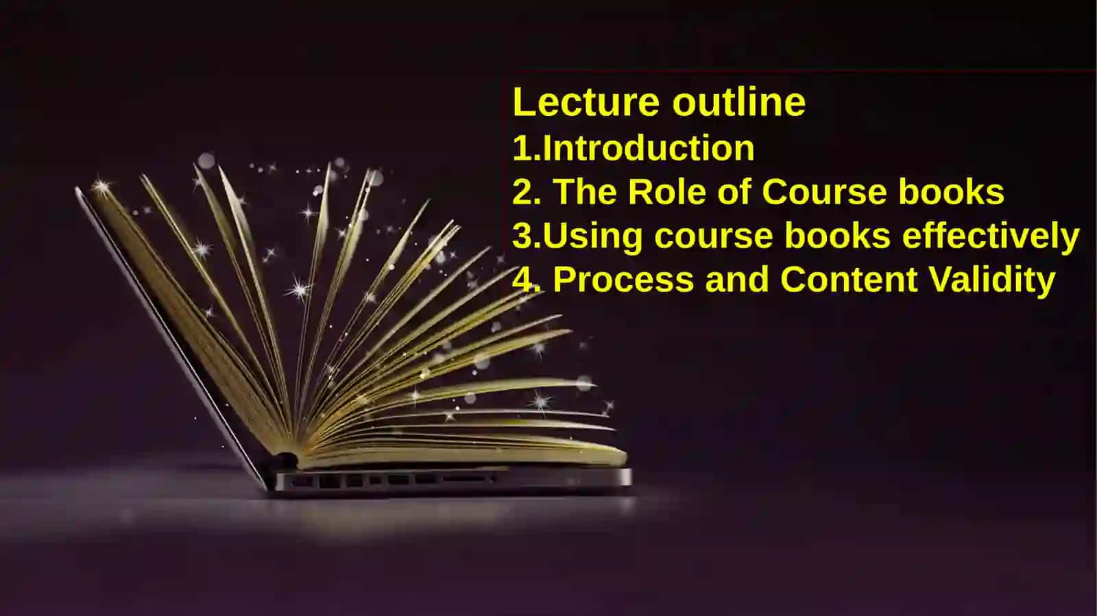 Lecture outline 2