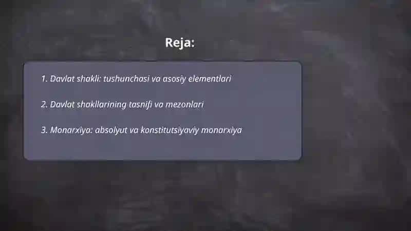 Davlat shakillari 2