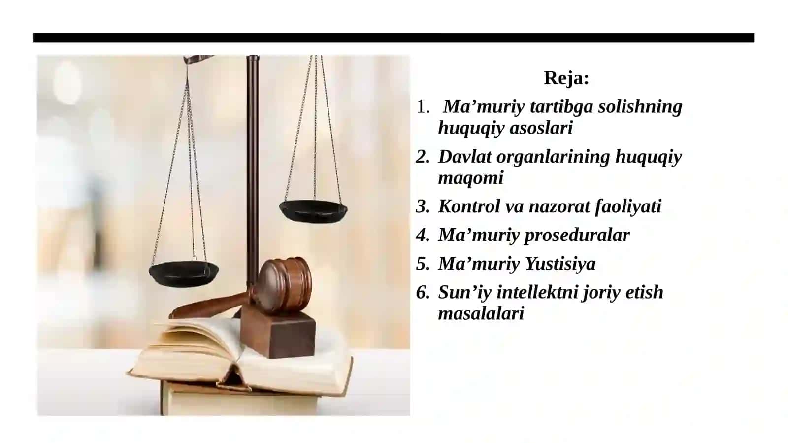 ADLIYA SOHASINI MA’MURIY-HUQUQIY TARTIBGA SOLISH 2