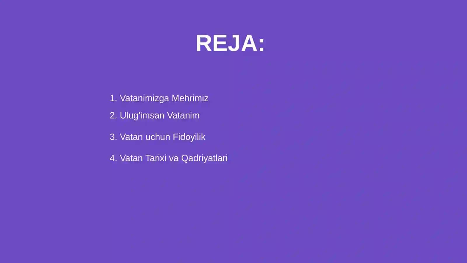 Ulug'imsan Vatanim 2