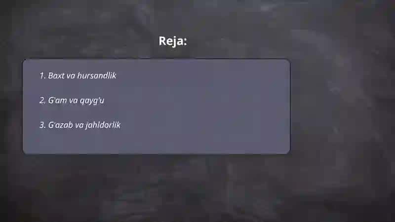 Emotional holatlar 2