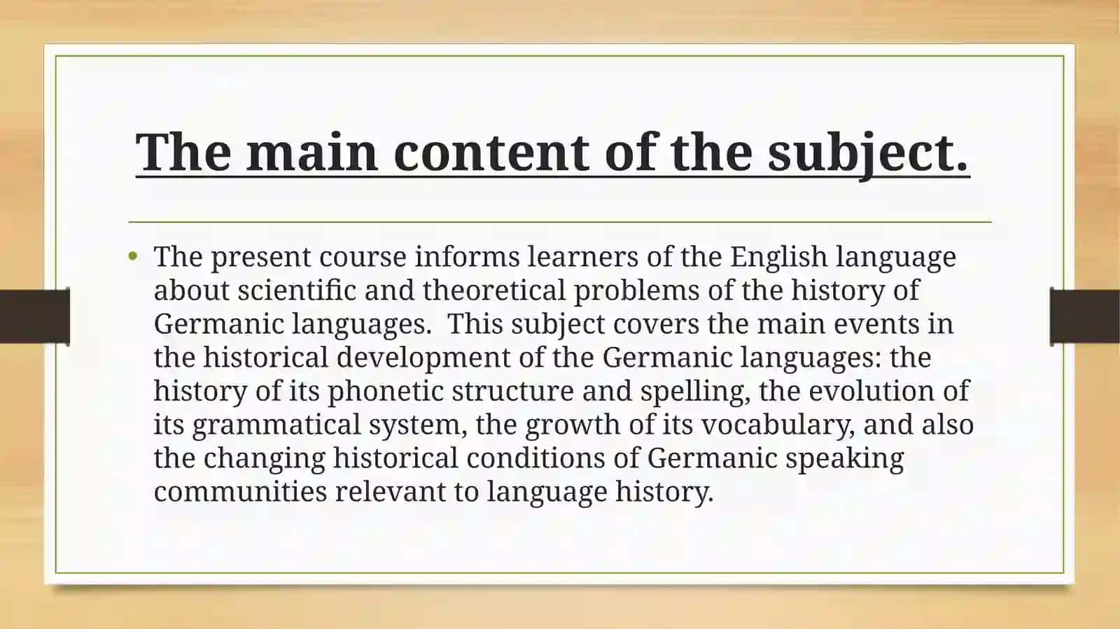 LECTURES ON INTRODUCTION TO THE ROMAN-GERMAN PHILOLOGY 2