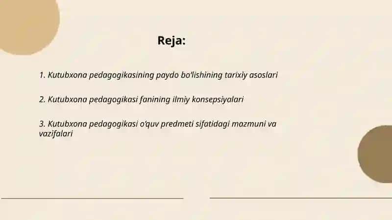 Kutubxona pedagogikasi 2