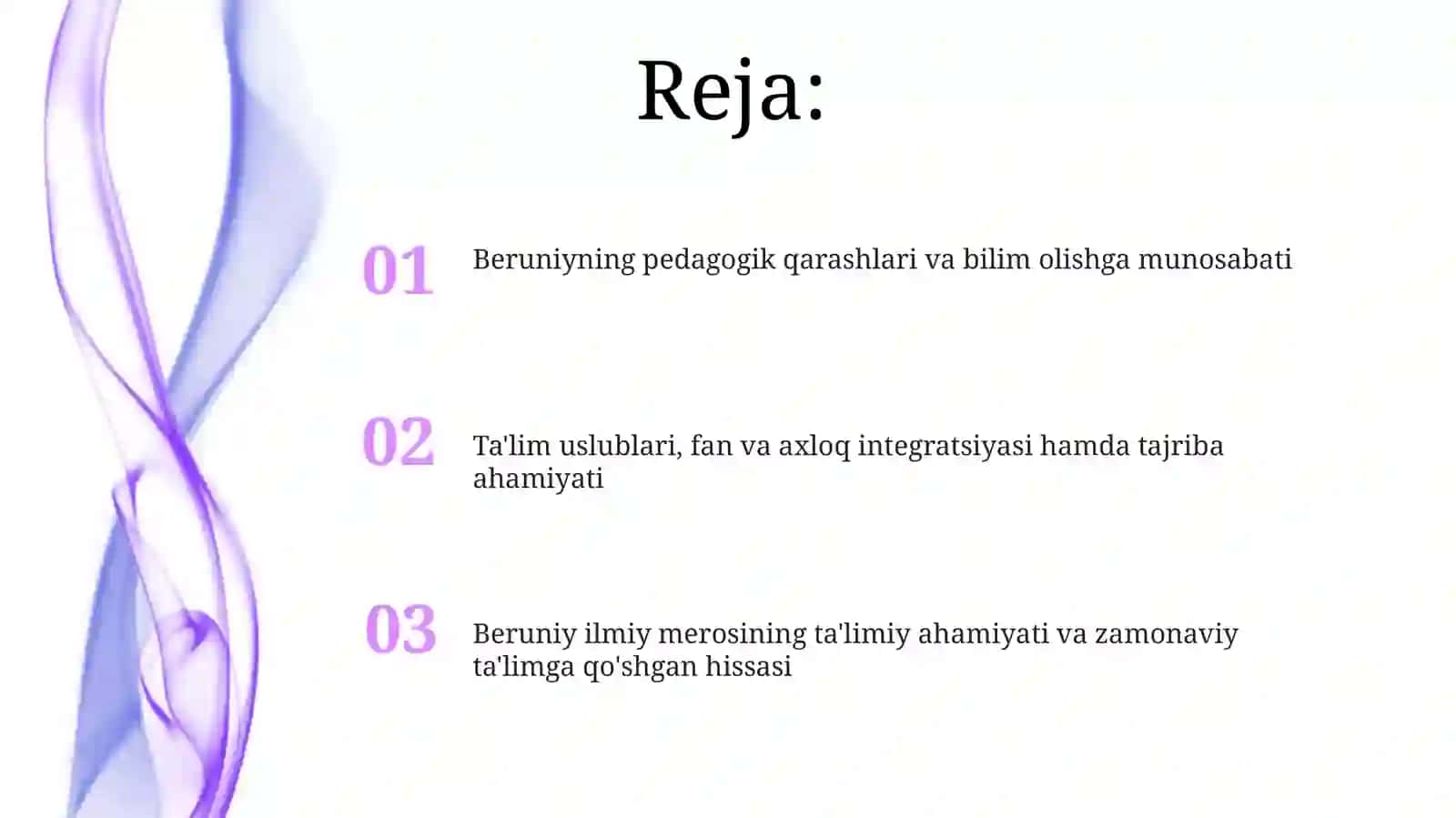 AbuRayhon Beruniyning pedagogik qarashlari 2