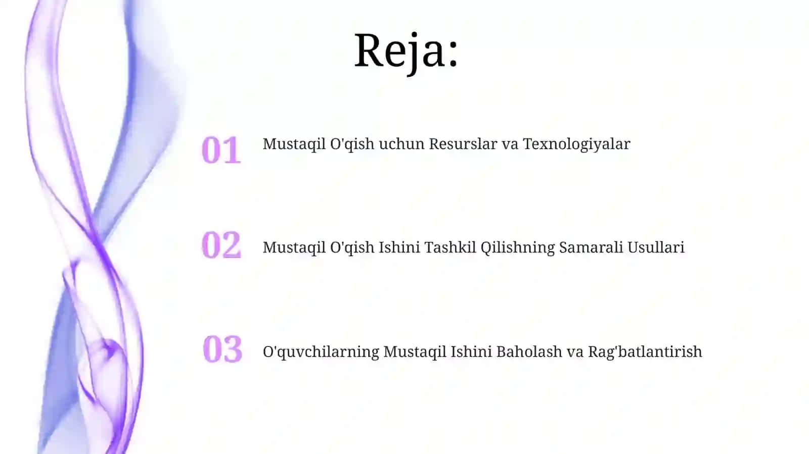 O‘qish darslarida mustaqil ishlarni tashkil etish 2