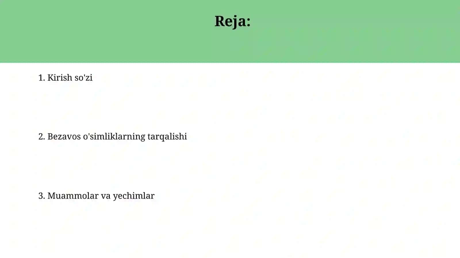 Introdusent dorivor o'simliklar 2