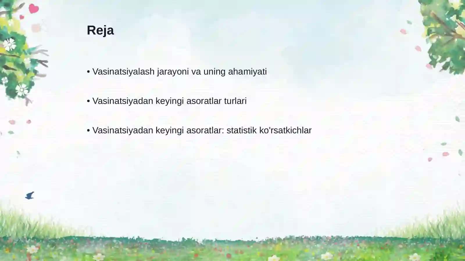 Vasinatsiyadan keyingi asoratlar 2